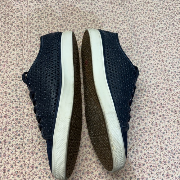 Tory Burch Navy Sneakers - Picture 2 of 6